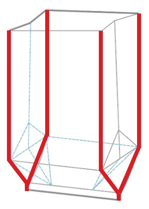 quad seal side gusset pouch